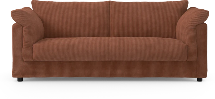 Cherrie, 2,5-sits soffa, hel dyna och kappa