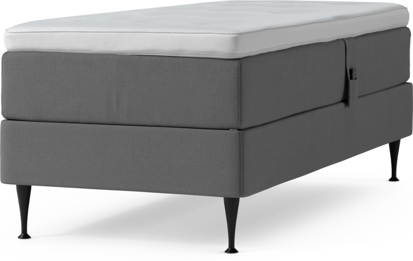 Delux Dream - Ställbar säng, enkelsäng med bäddmadrass och sängben