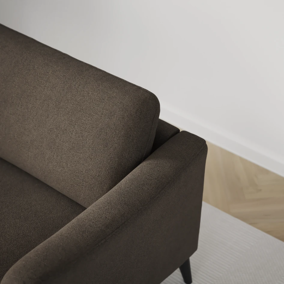 Bridge - 4-sits soffa - Brun