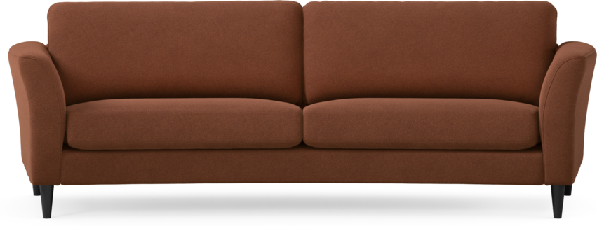 Bridge - 3-sits soffa svängd - Orange