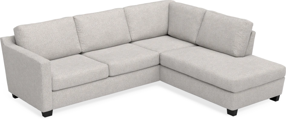 Friday - 2,5-sits soffa med divan höger - Grå