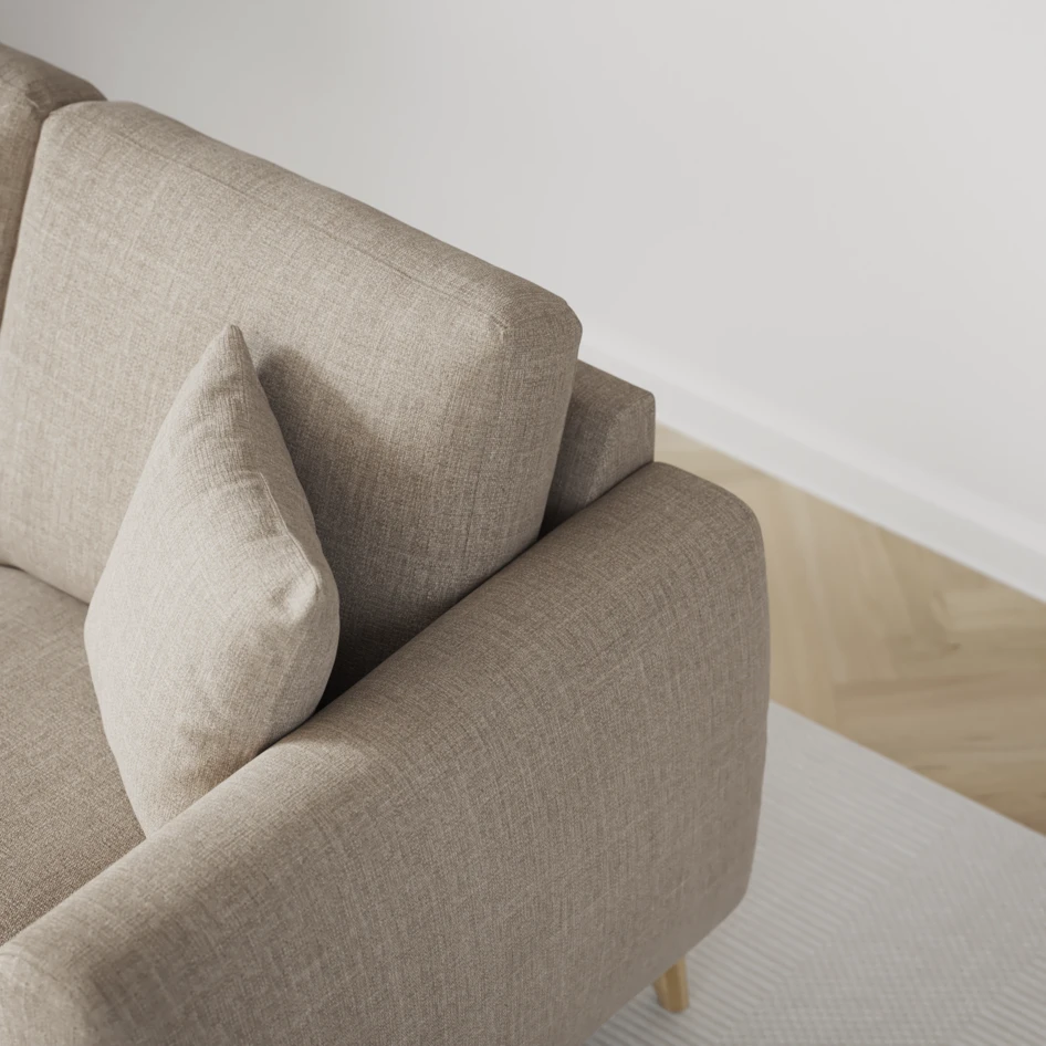 Eden - 3-sits soffa - Beige