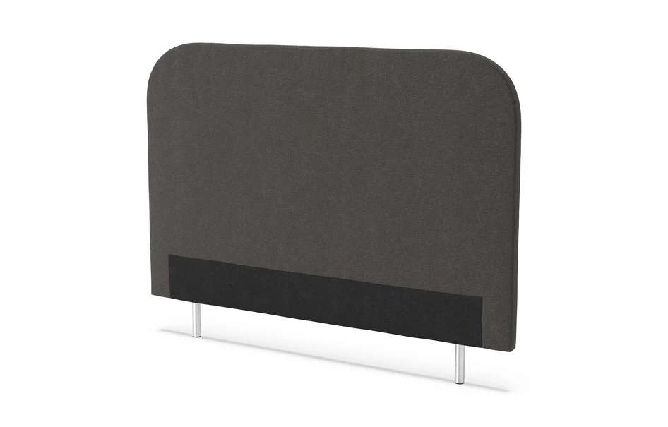 Curve - Sänggavel, B 160-210 cm - Grå
