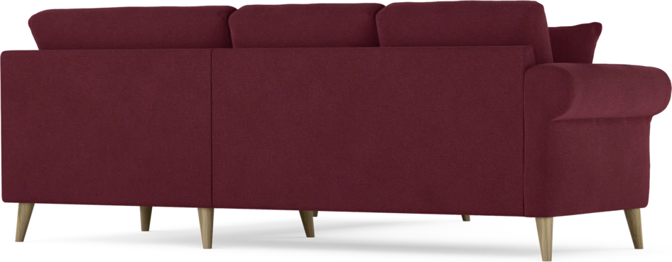 Eden - Hörnsoffa, 2+2-sits - Röd