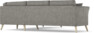 Eden - Hörnsoffa 2,5+2,5 - Grå