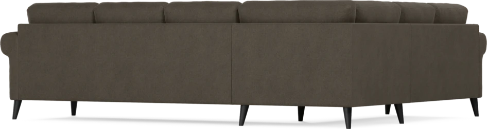 Eden - Hörnsoffa, 2+3-sits - Brun