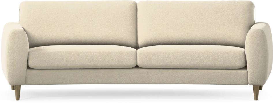 Bridge - 3-sits soffa svängd - Beige
