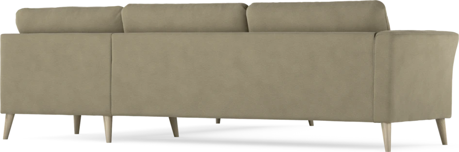 Bridge - Hörnsoffa, 3+3-sits - Beige