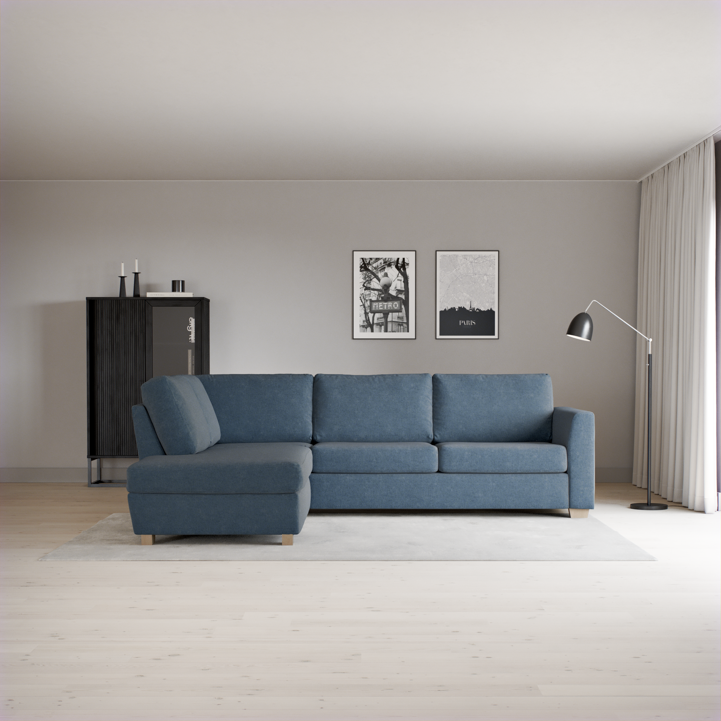 Friday - 2,5-sits soffa med divan vänster - inspiration
