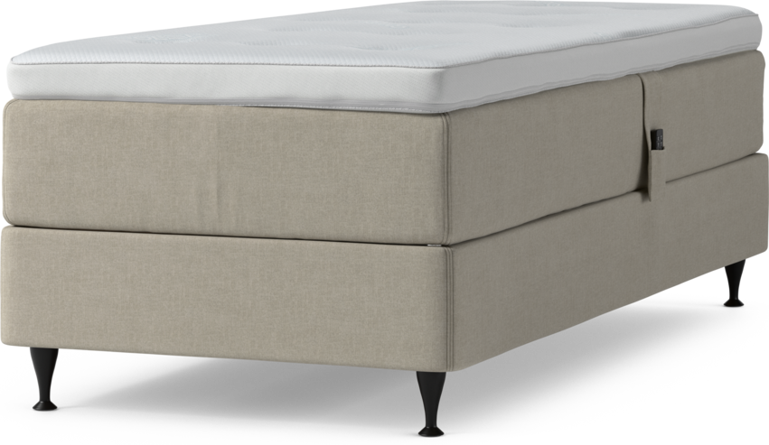 Delux Dream - Ställbar säng, enkelsäng med bäddmadrass och sängben