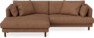 Harper - 4-sits med schäslong XL vänster - Orange