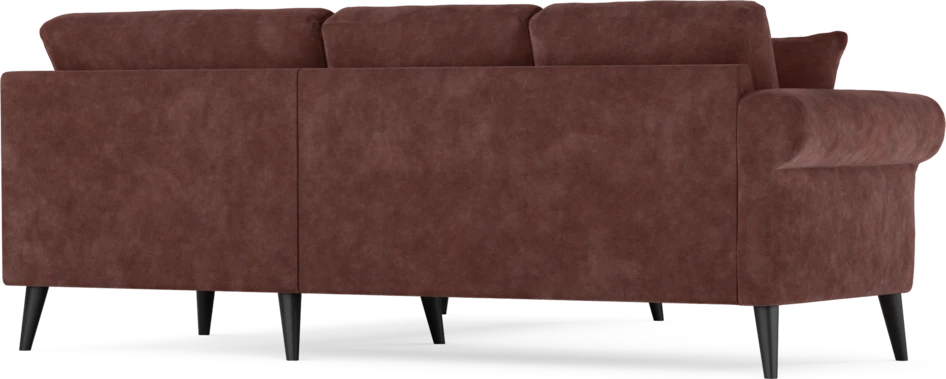 Eden - Hörnsoffa, 2+2-sits - Röd