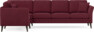 Eden - Hörnsoffa, 1+3-sits - Röd