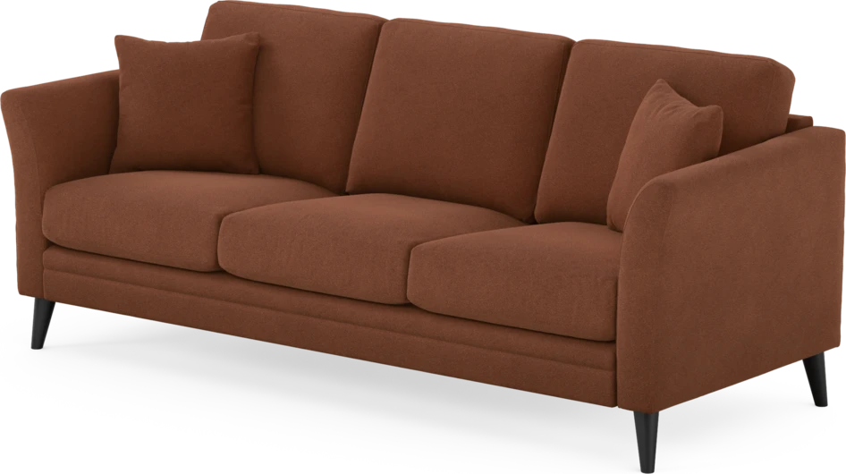 Eden - 3-sits soffa - Orange