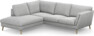 Madison Lux - 2-sits soffa med divan vänster - Grå