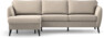 County - 3-sits soffa med flyttbar schäslong - Beige