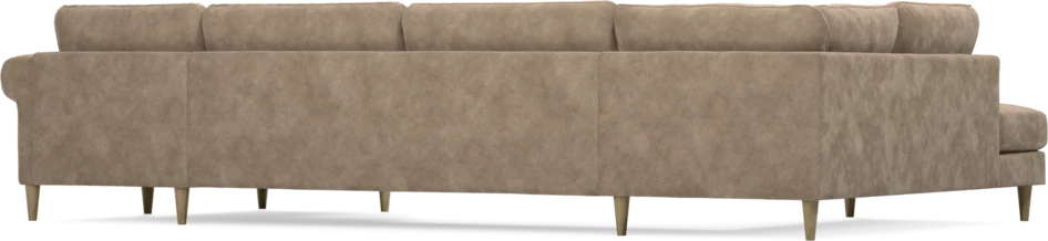 Bridge - 3-sits soffa med divan vänster och schäslong höger - Beige