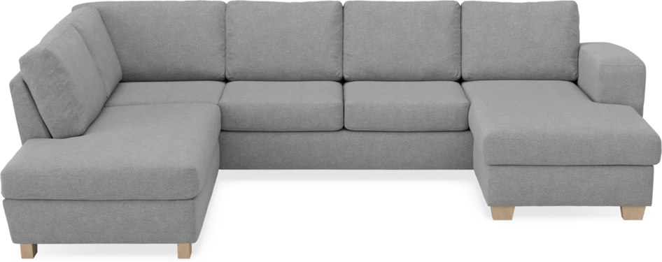Friday - 3-sits soffa med divan vänster och schäslong höger - Grå