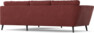 Madison - 2-sits soffa med divan höger - Rosa