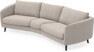Madison - 3-sits soffa svängd, 90 cm - Beige