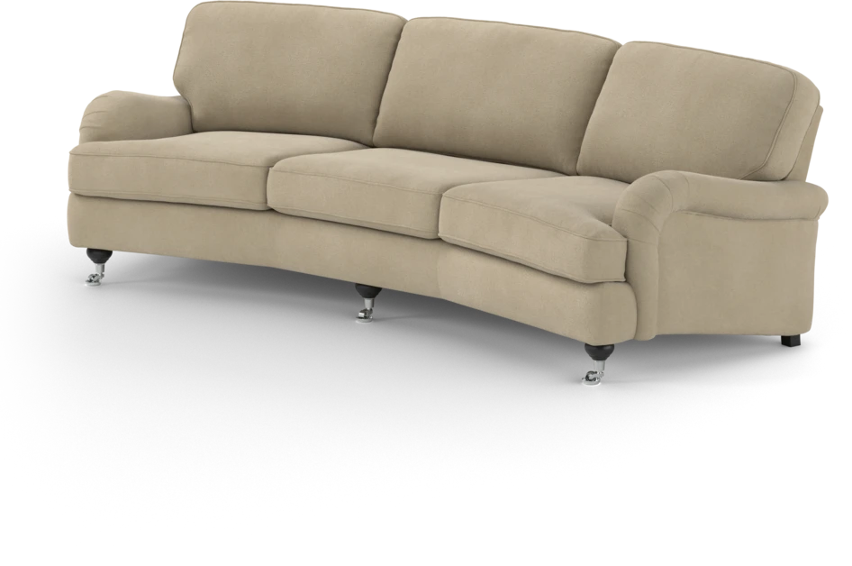 Oxford - 3-sits soffa svängd - Beige