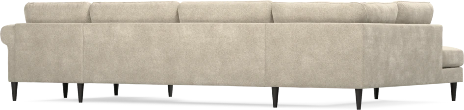 Bridge - 3-sits soffa med divan vänster och schäslong höger - Beige