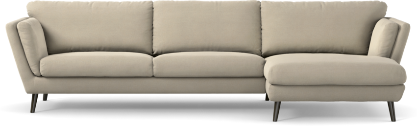 Madison - 3-sits soffa med schäslong höger - Beige