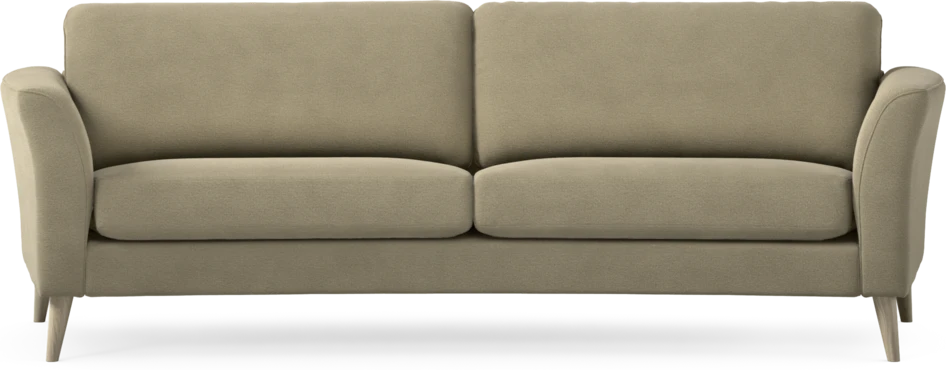 Bridge - 3-sits soffa svängd - Beige