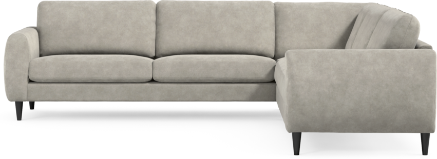 Bridge - Hörnsoffa, 3+3-sits - Grå