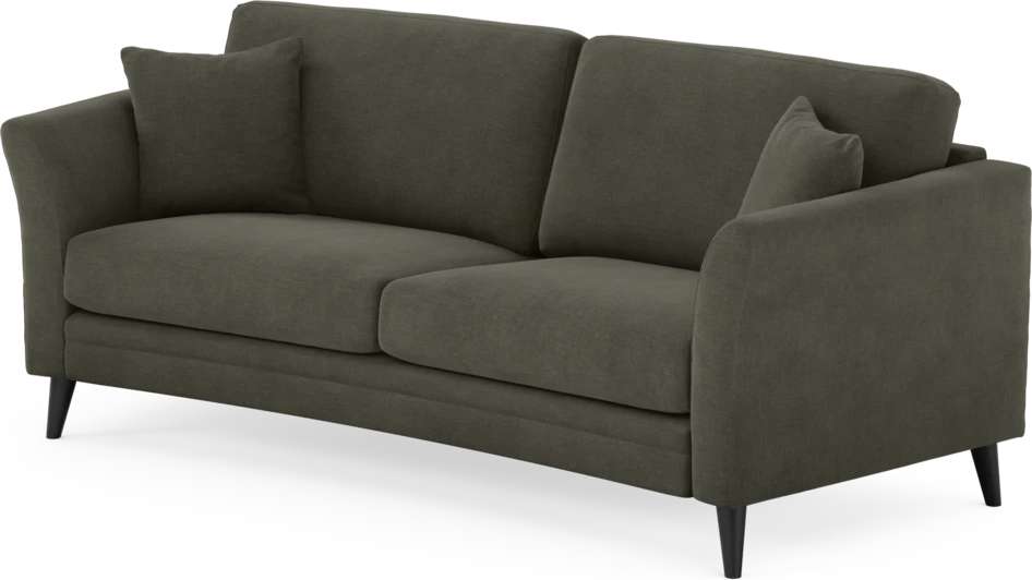 Eden - 2,5-sits soffa svängd - Grå
