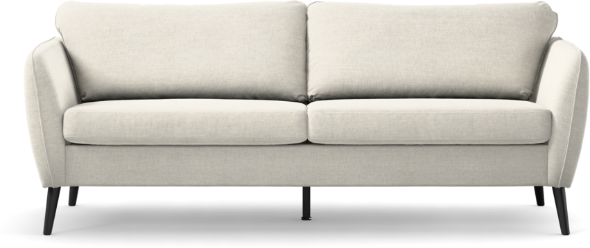 County - 2,5-sits soffa - Vit