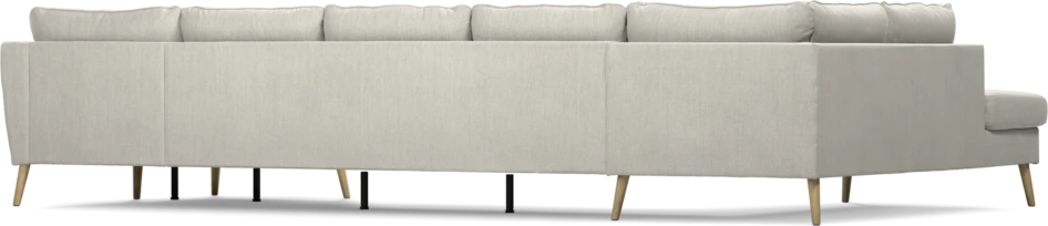 County - 4-sits soffa med divan vänster och schäslong höger - Grå