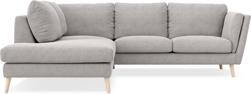 Madison - 2-sits soffa med divan vänster - Beige