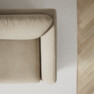 Madison - 2-sits soffa med schäslong höger - Beige