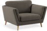 Madison - Fåtölj, 90 cm - Brun