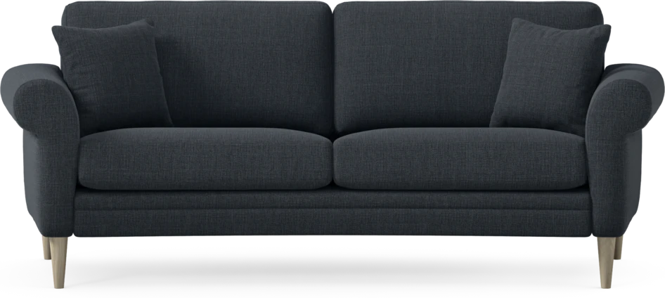 Eden - 2,5-sits soffa svängd - Blå