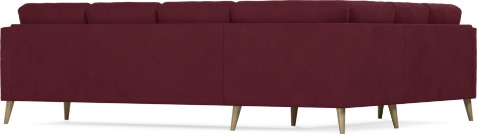 Eden - Hörnsoffa, 2+3-sits - Röd