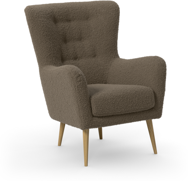 Cordelia - Fåtölj - Brun