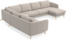 Madison - Hörnsoffa med schäslong höger - Beige