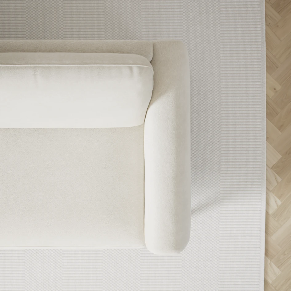 Bridge - 2-sits soffa - Vit