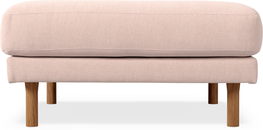 Willow - Fotpall, fast klädsel - Rosa