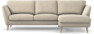 Madison - 2-sits soffa med schäslong höger - Beige