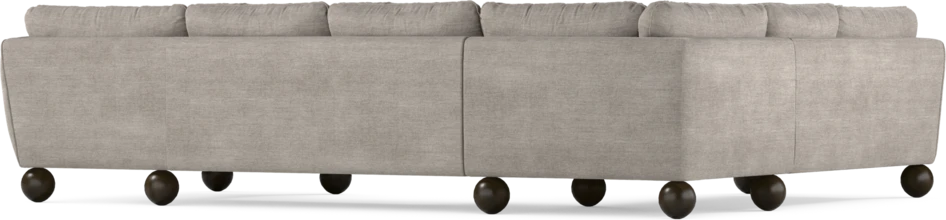 Madison Lux - Hörnsoffa med schäslong höger - Beige
