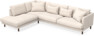 Harper - 3-sits soffa med divan vänster - Beige