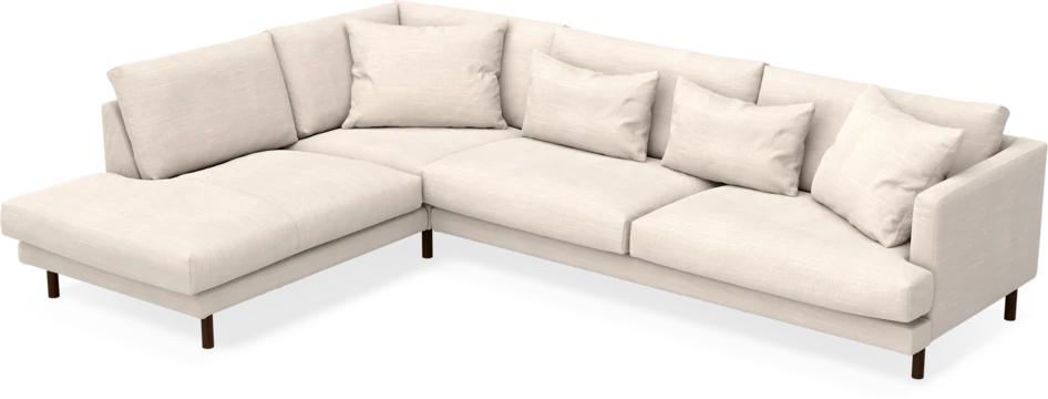 Harper - 3-sits soffa med divan vänster - Beige