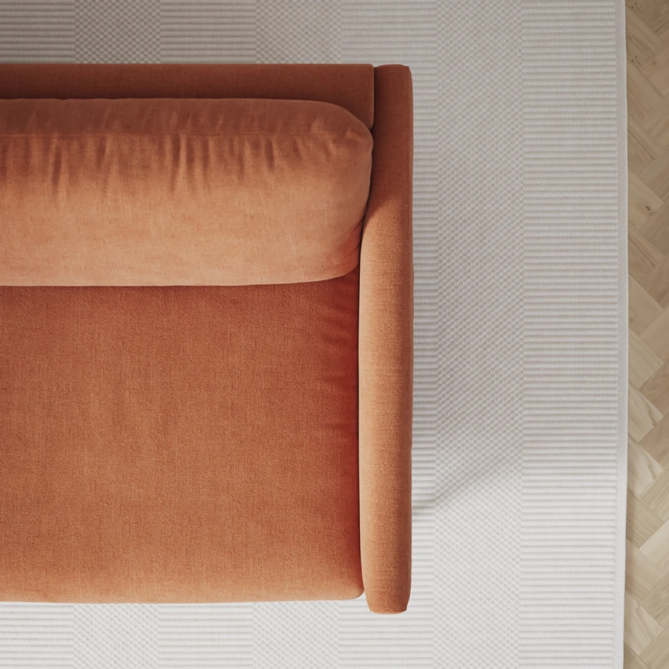 Madison Klädsel - Klädsel till Fåtölj, 90cm - Orange