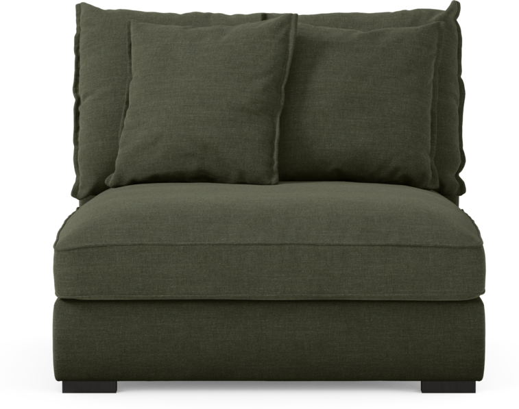 Rossi - 1,5-sits utan armstöd - Grön