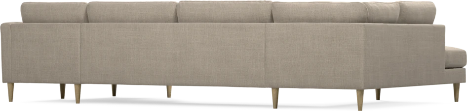 Bridge - 3-sits soffa med divan vänster och schäslong höger - Beige