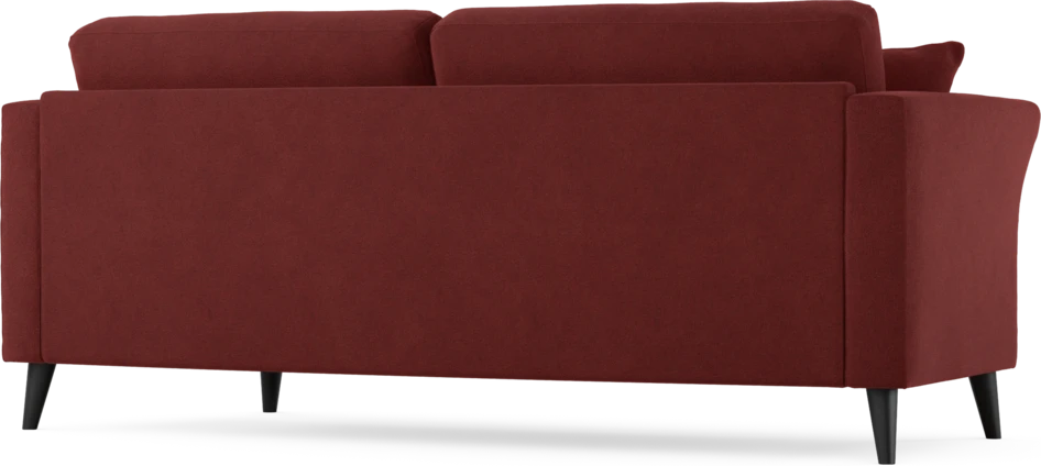 Eden - 2,5-sits soffa svängd - Röd