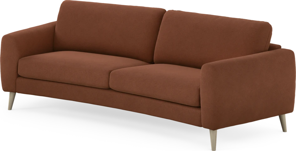 Bridge - 3-sits soffa svängd - Orange
